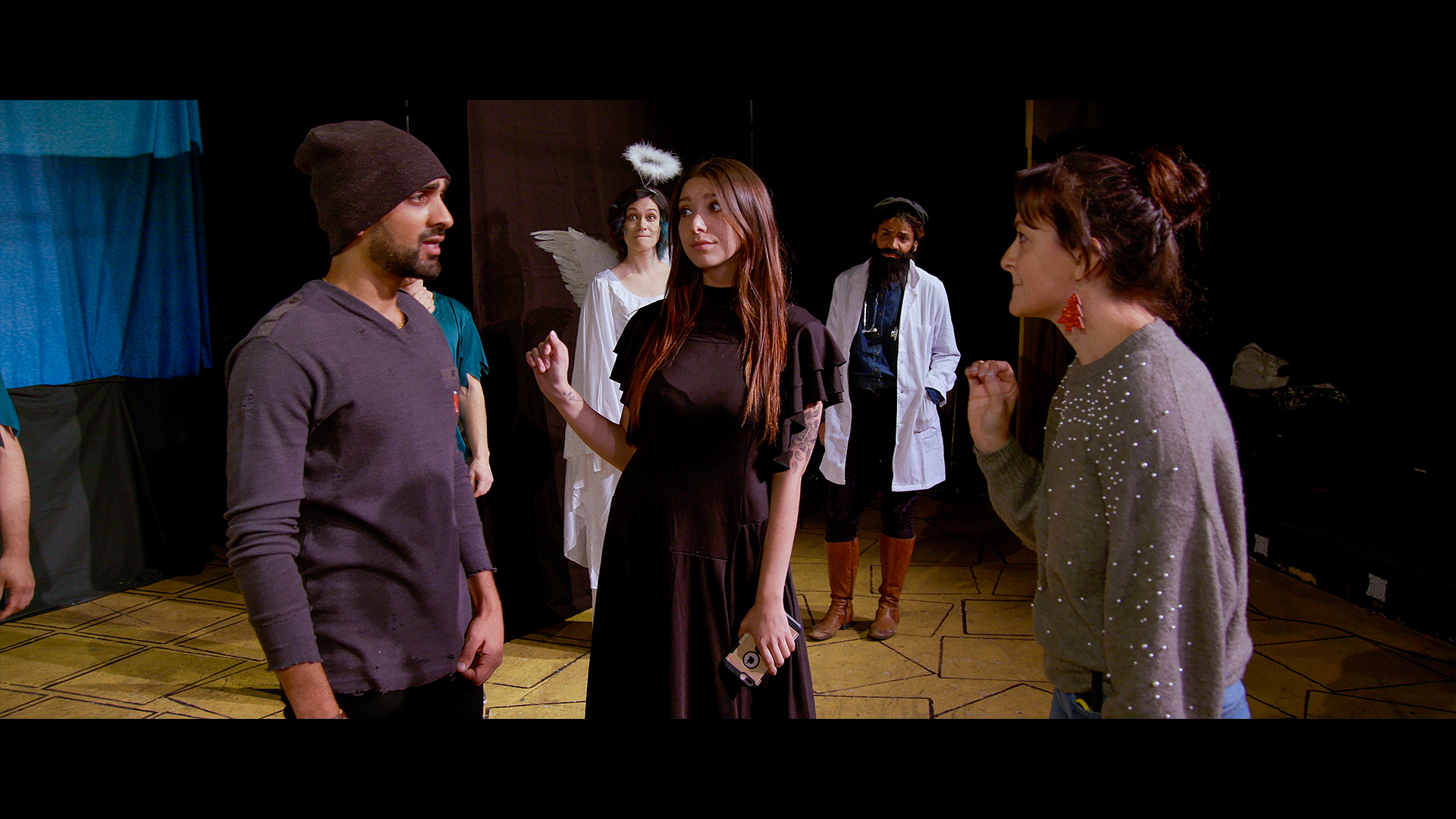 Community Theater Christmas Movie Still